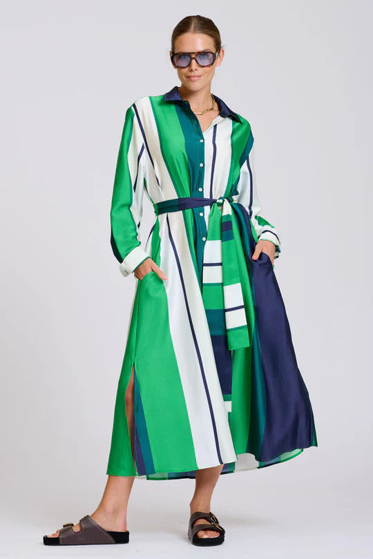 Shirty Luna Bold Stripe Dress