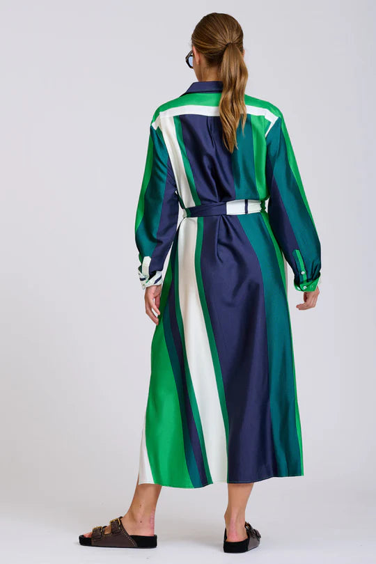 Shirty Luna Bold Stripe Dress