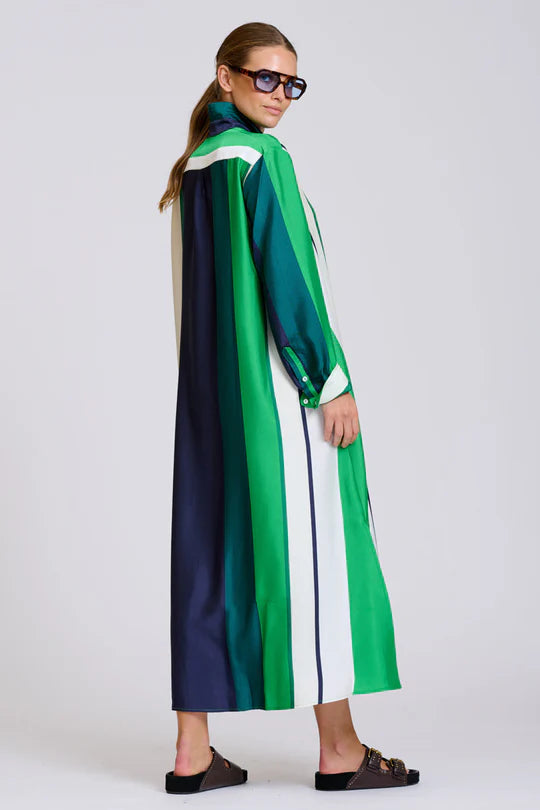 Shirty Luna Bold Stripe Dress