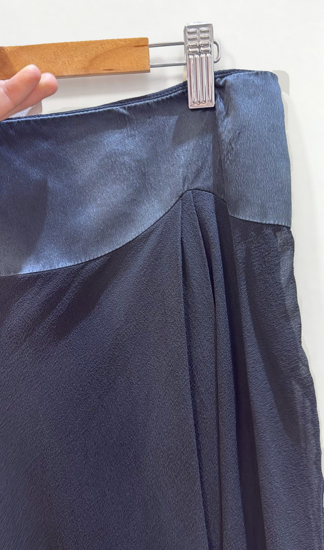 Collette Dinnigan Black Silk Skirt M