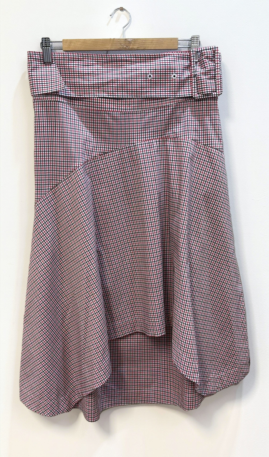 Camilla and Marc Red Check Skirt 12
