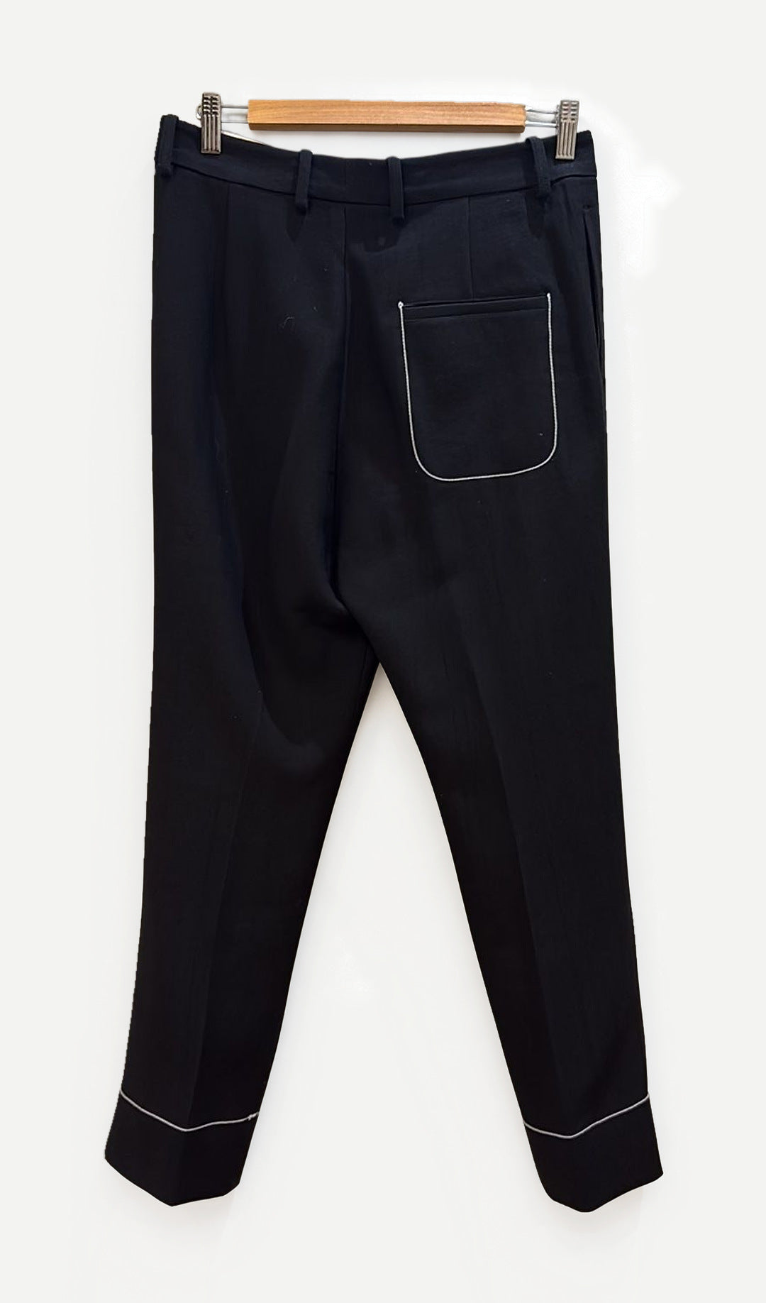 Bassike Black Pants 1