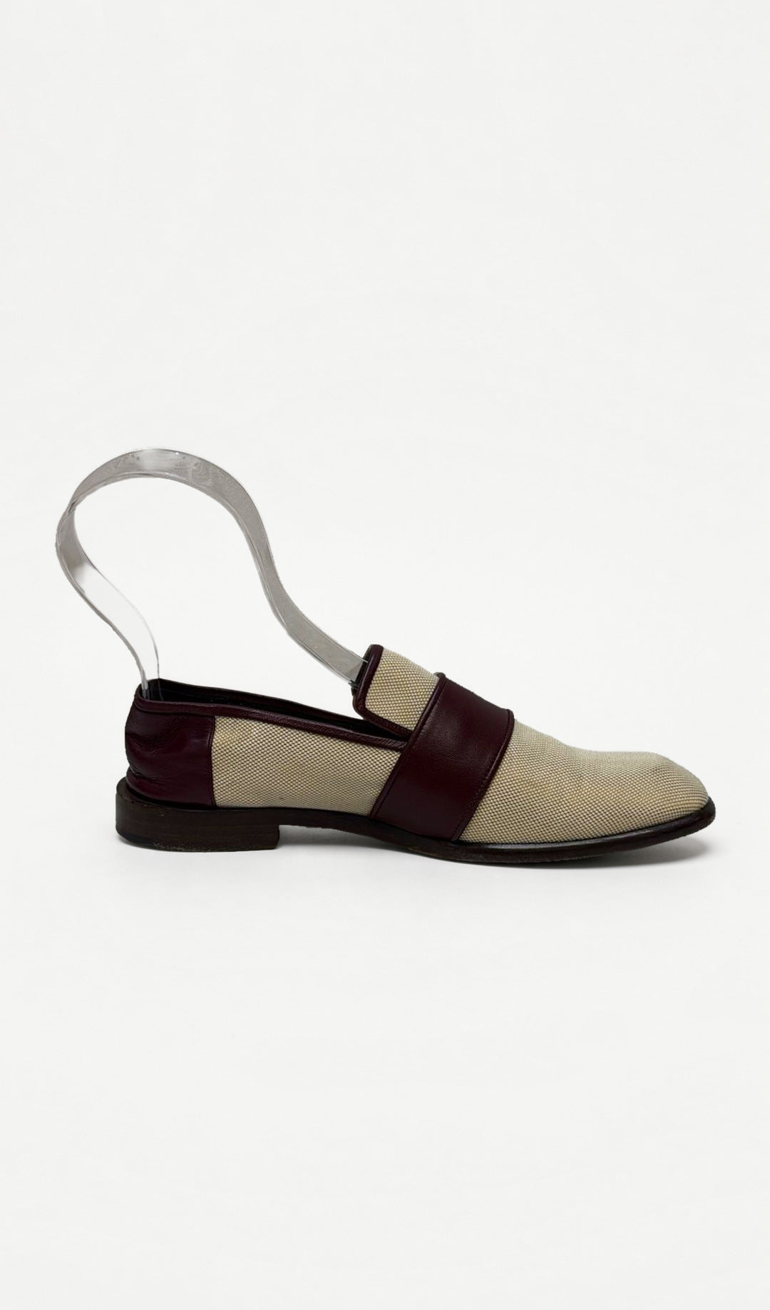 Victoria Beckham Maroon Loafers 37 WDB