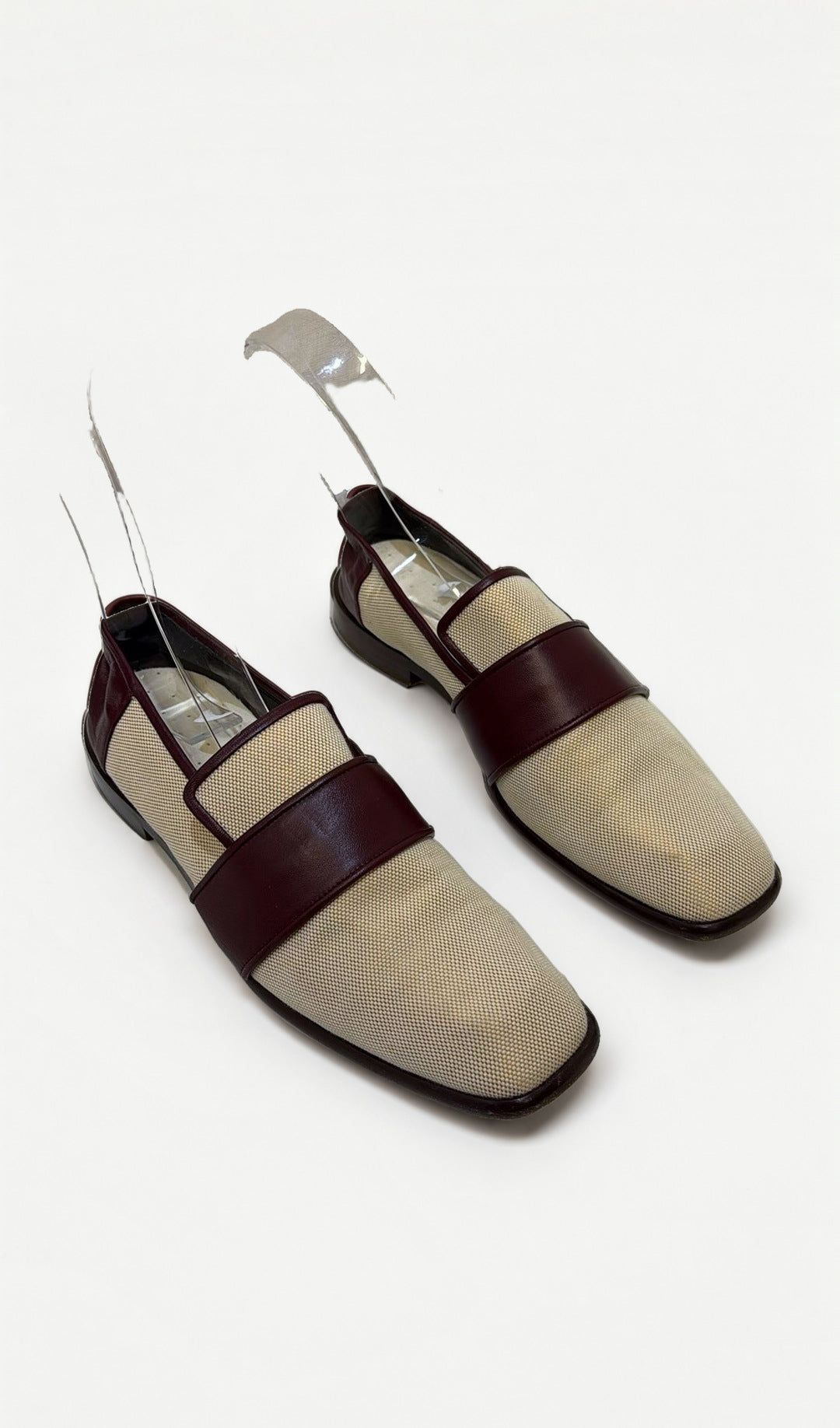 Victoria Beckham Maroon Loafers 37 WDB