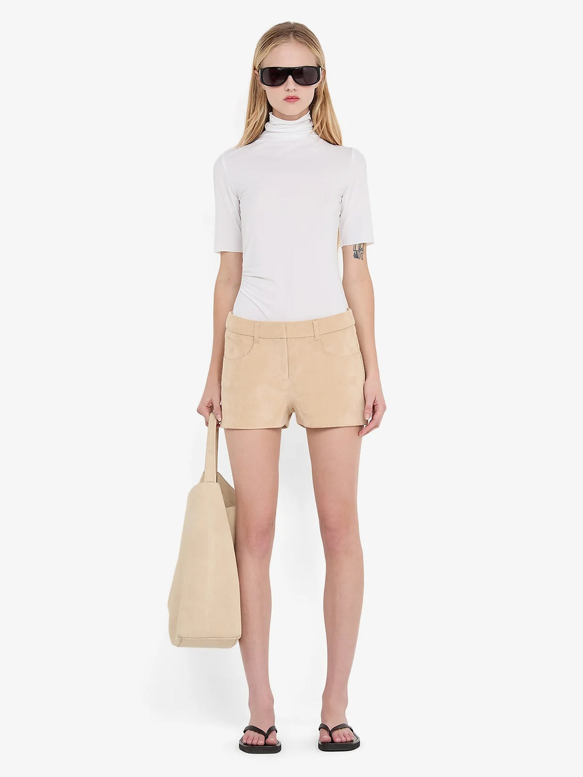 Bec & Bridge White Skivvy Top 6