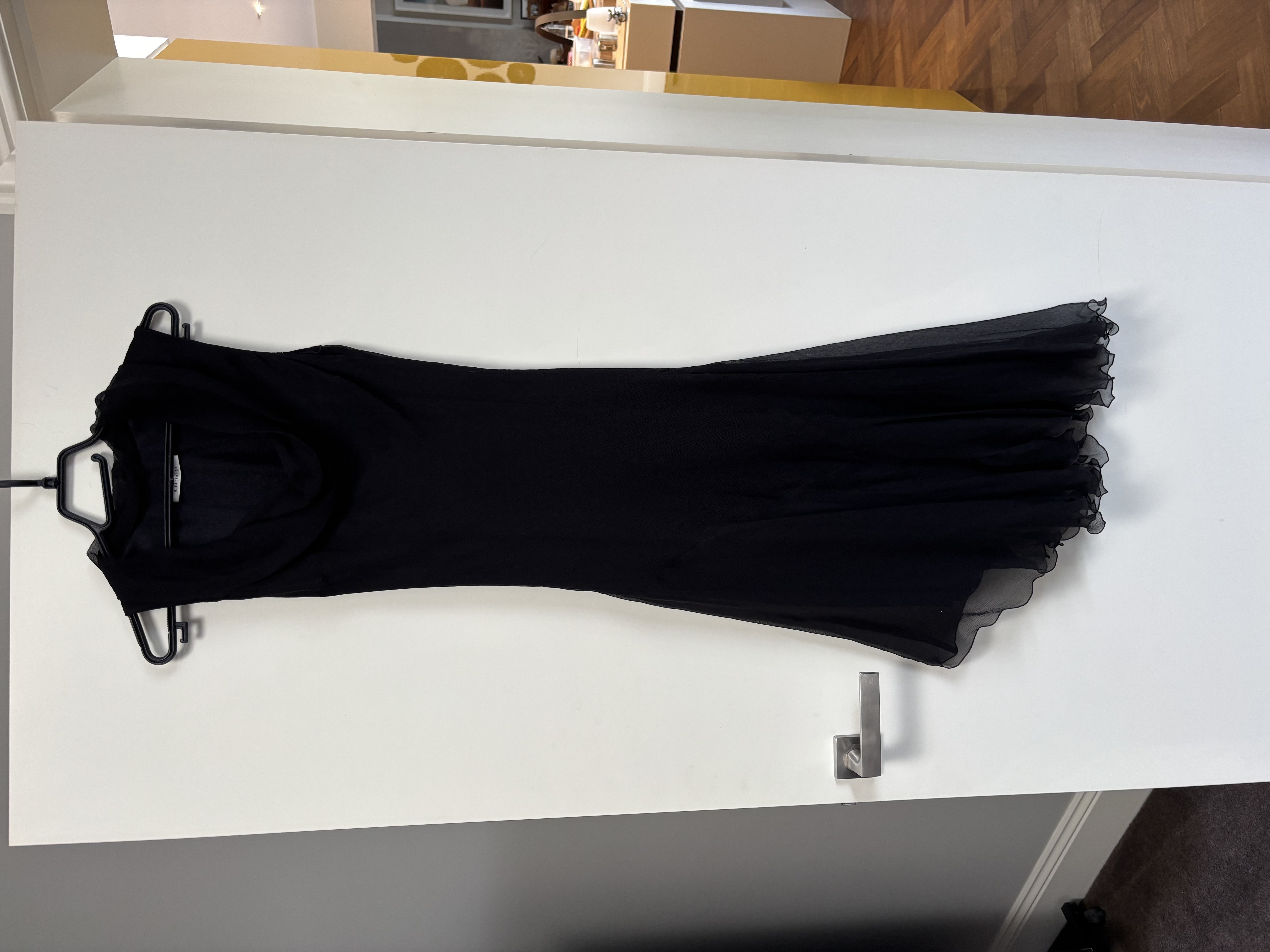 D. Exterior Black Dress 14