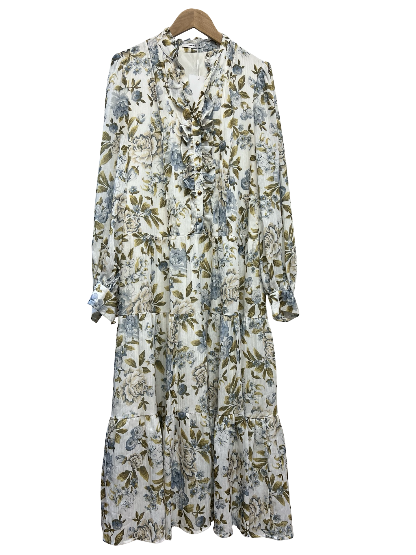 Sheike MltClr LS Dress 10