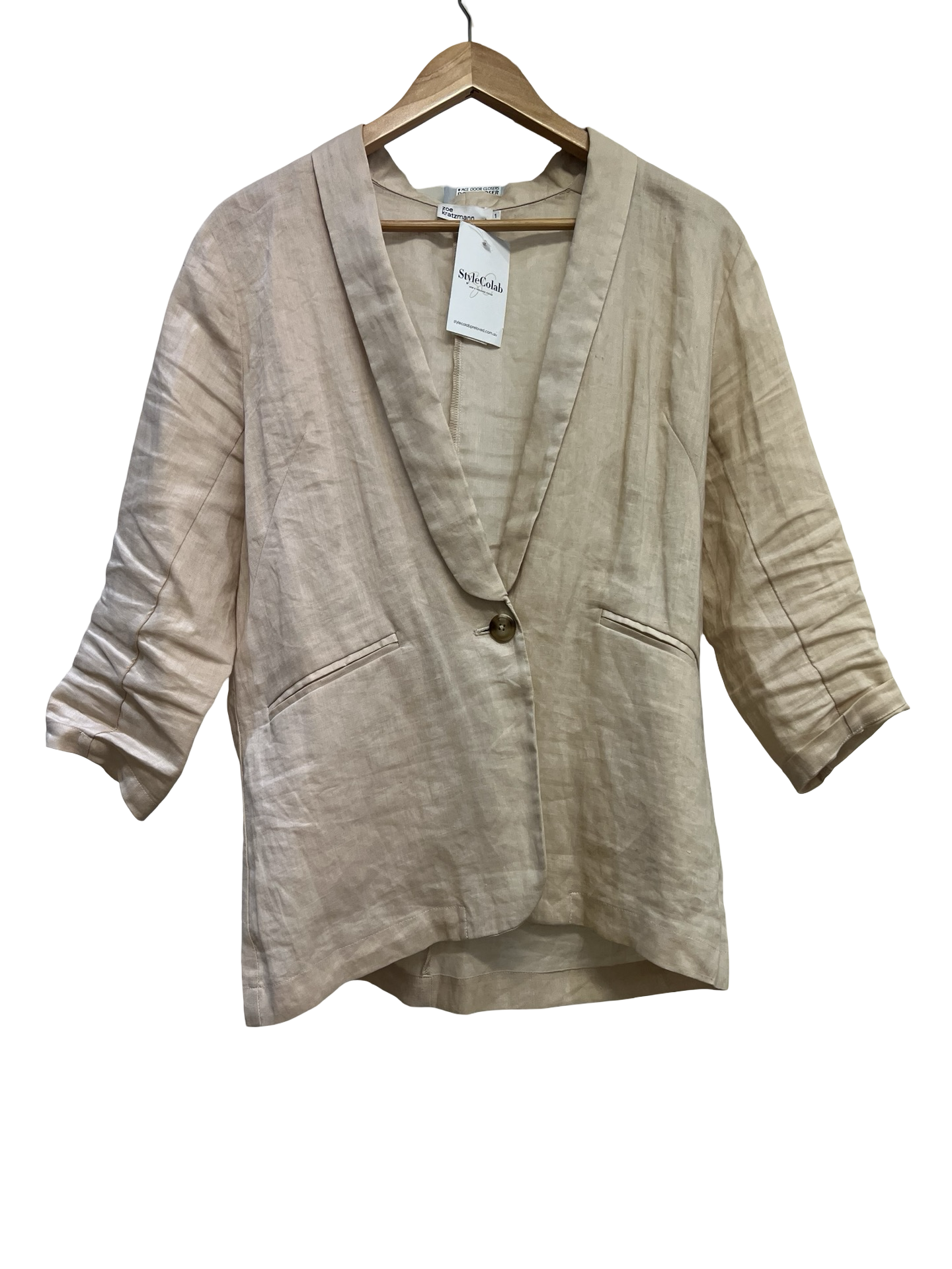 Zoe Kratzmann Neutral Blazer S/M