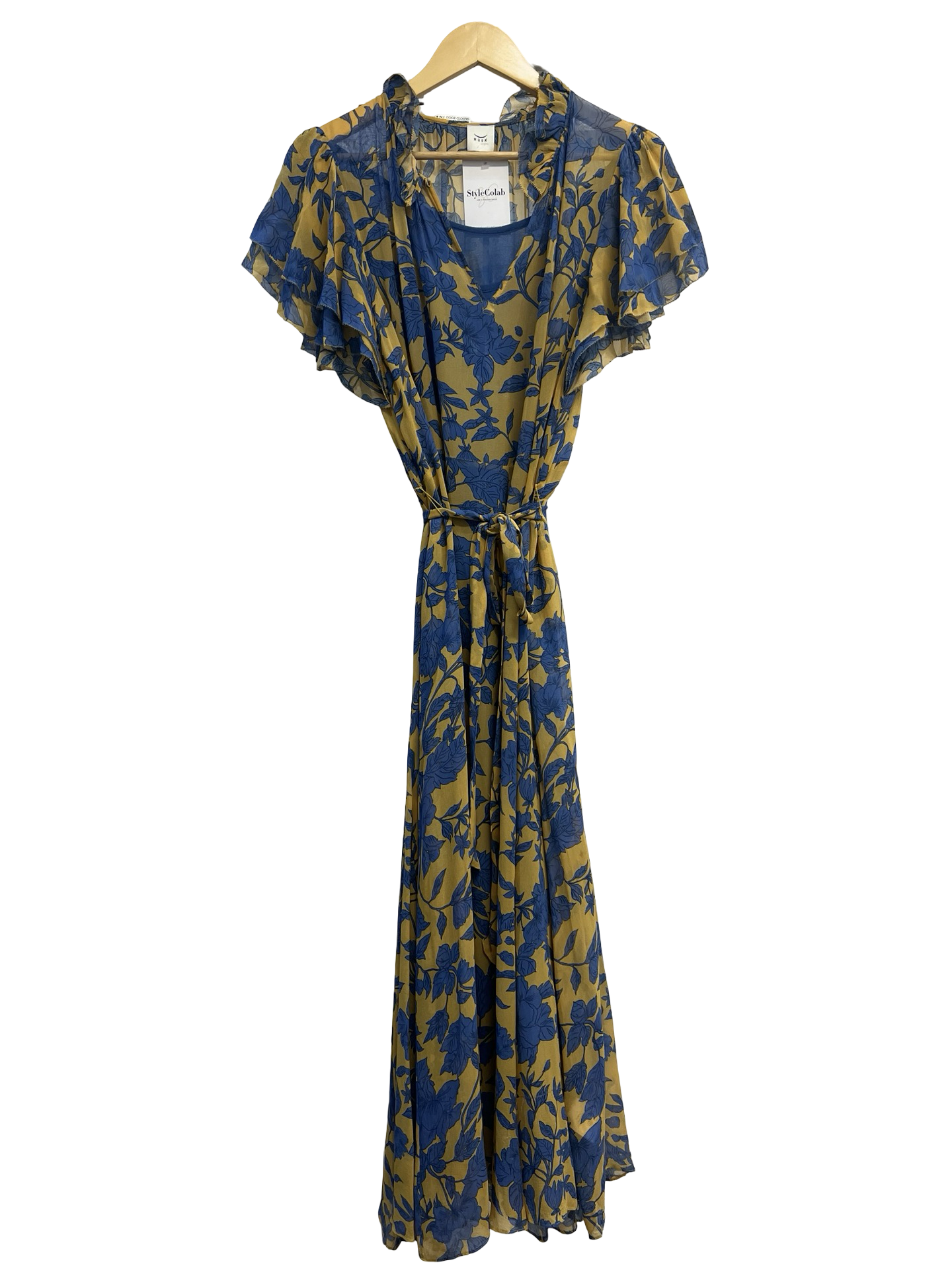 Husk Multi Dress 12 w/ Slip