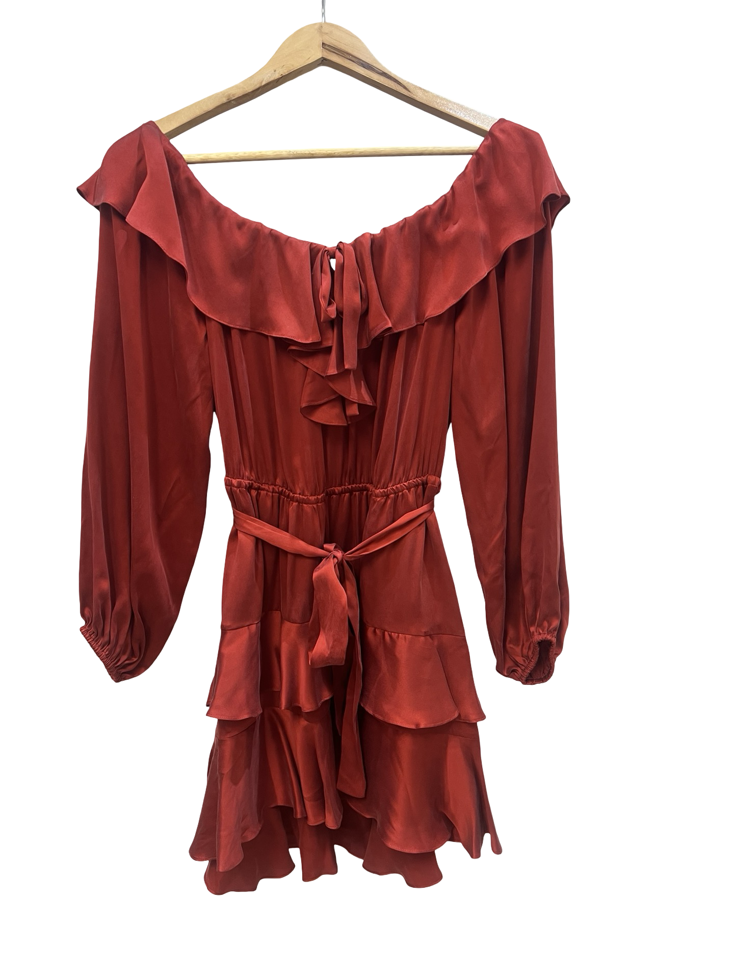 Zimmermann Burgandy Dress AU3