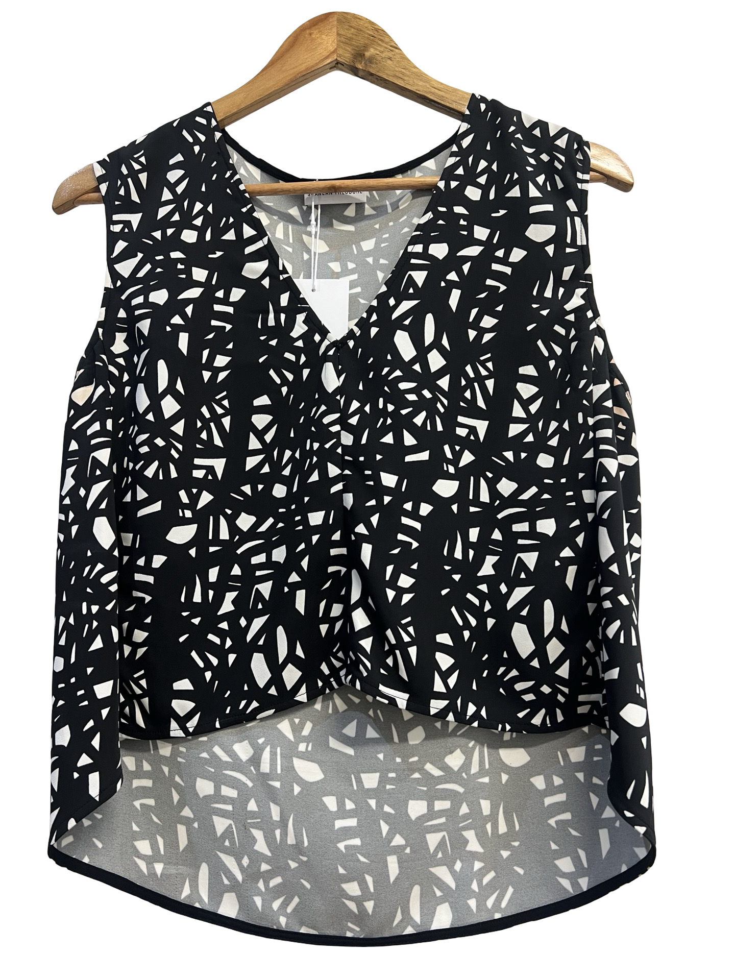 Scanlan Theodore Black/White Top 12