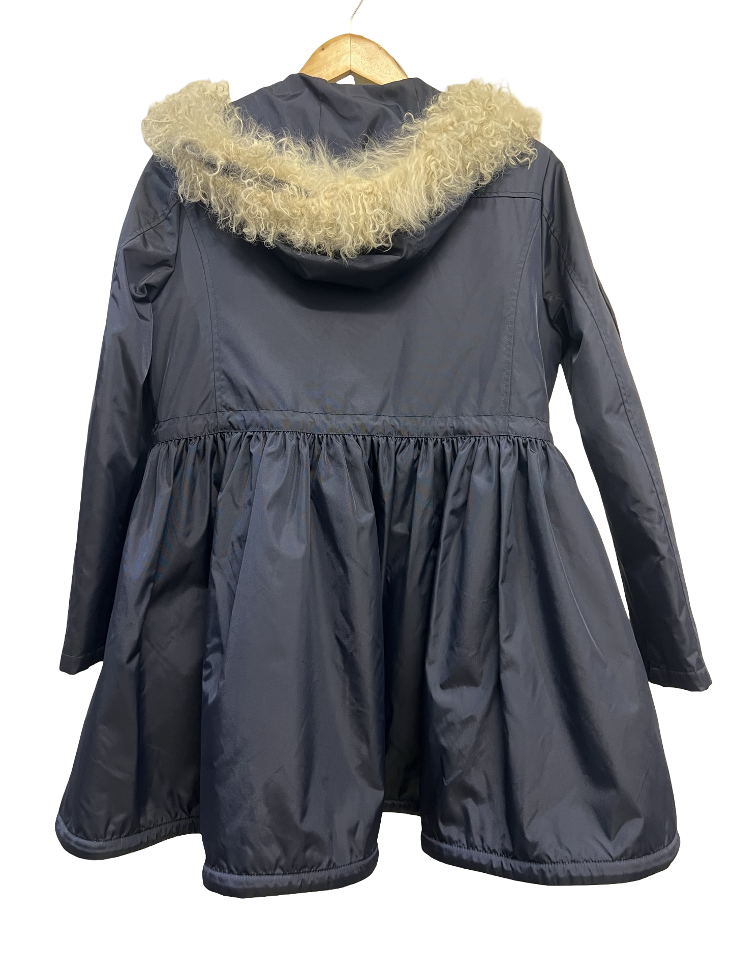 Valentino Navy Coat 44
