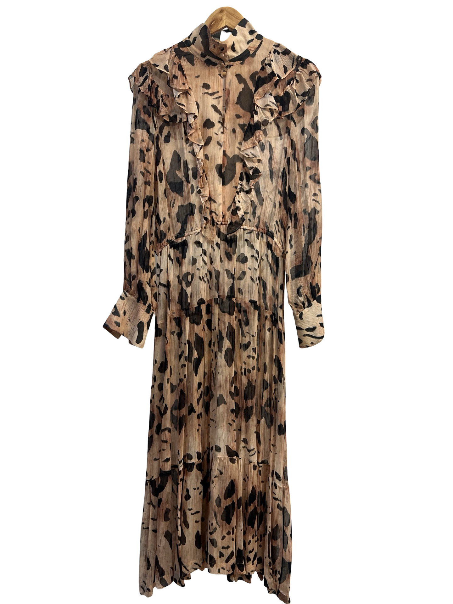 Husk Orange/Blk Dress 14
