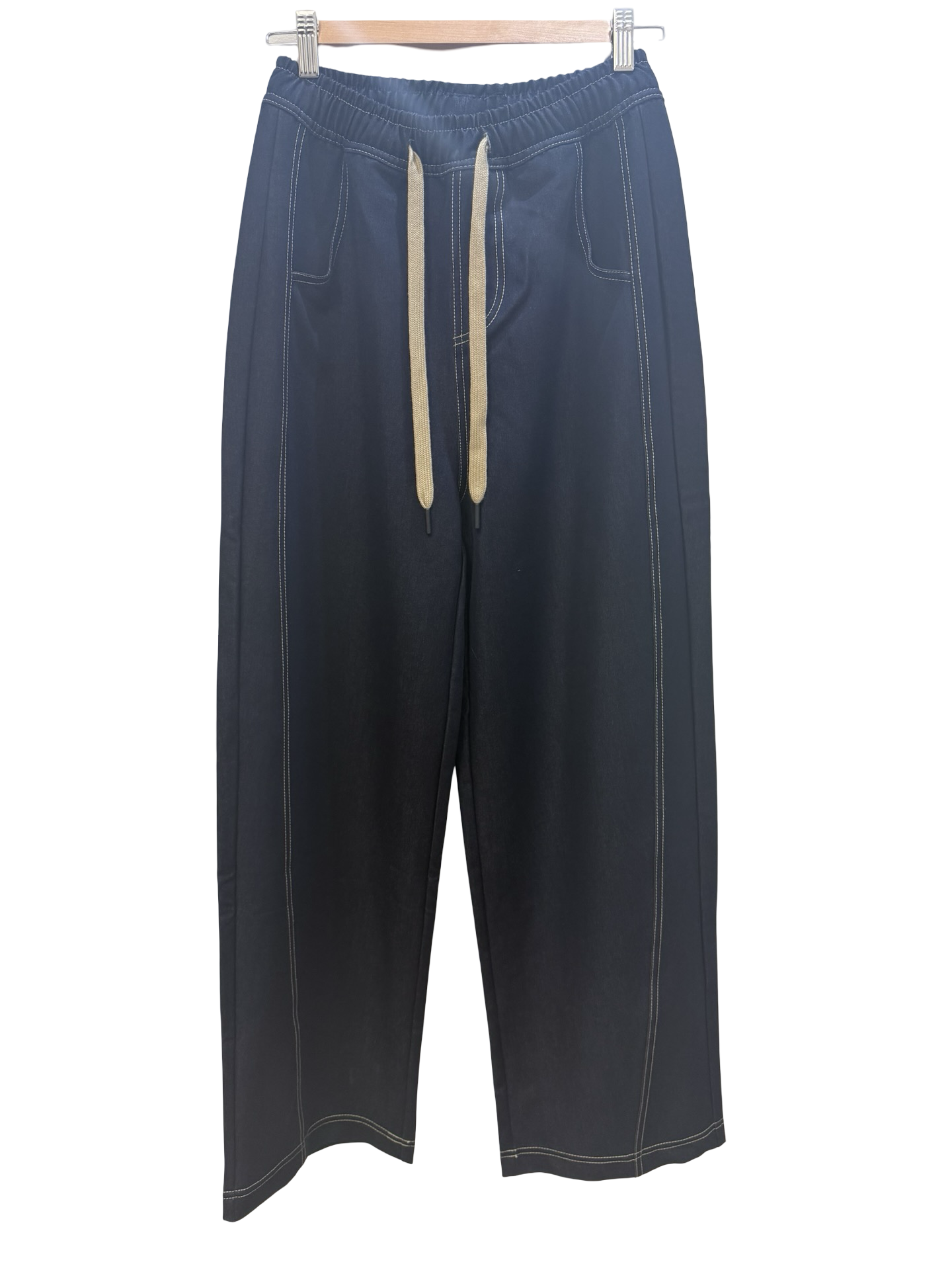 La Mode Classique Dark Blue Long Pants S