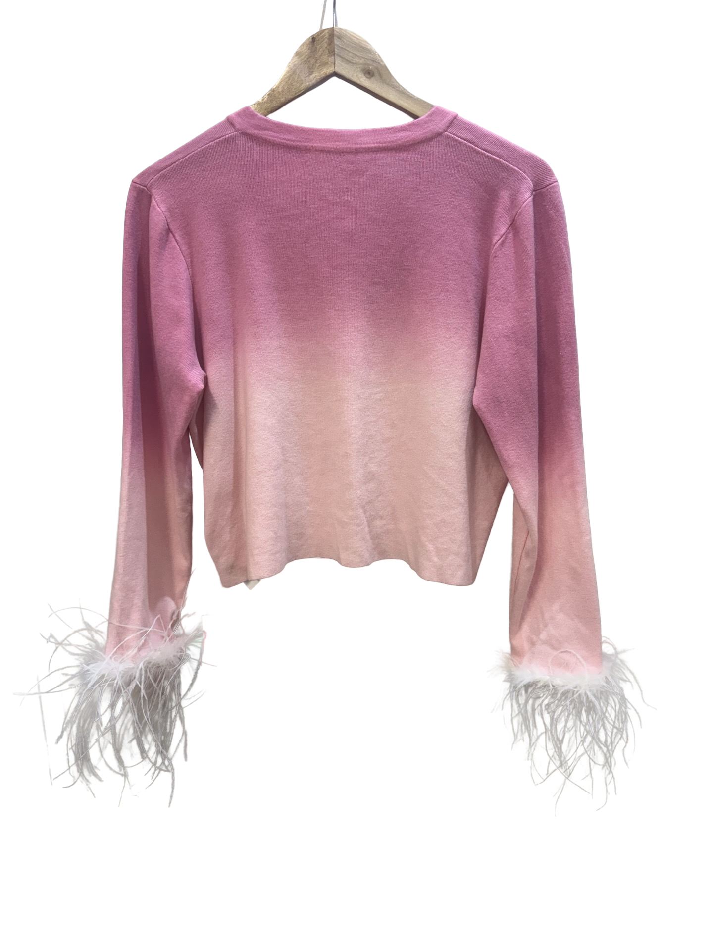 Plusmall+ Pink Cardigan S