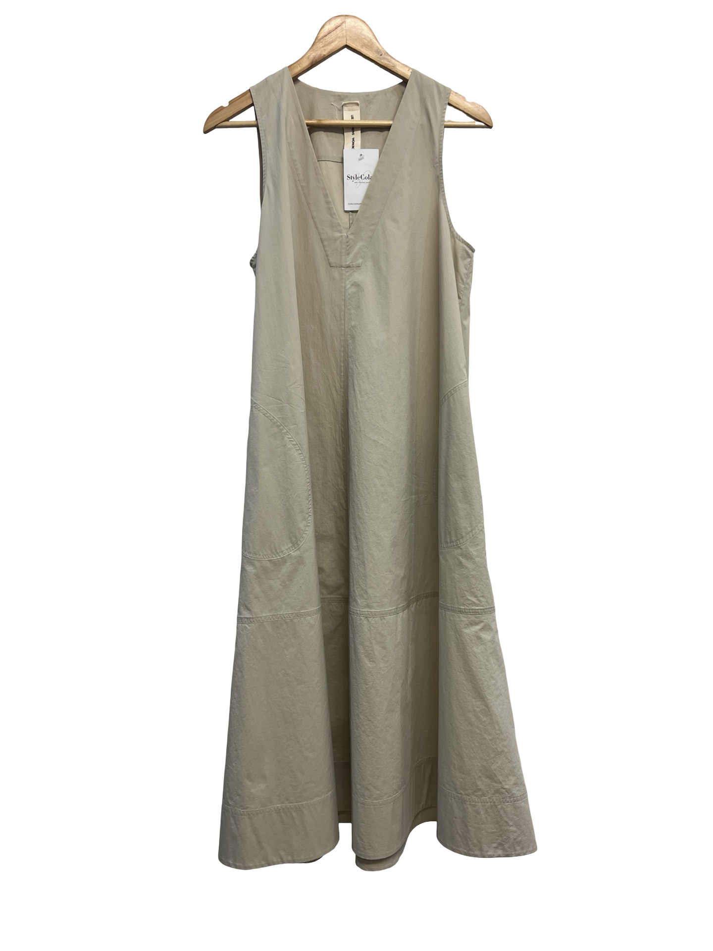 Lee Matthews S/L Neutral Dress 1