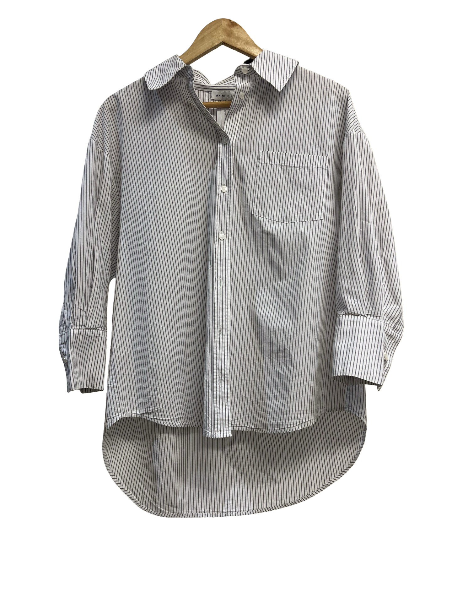 Anine Binge Grey/Wte Shirt 8