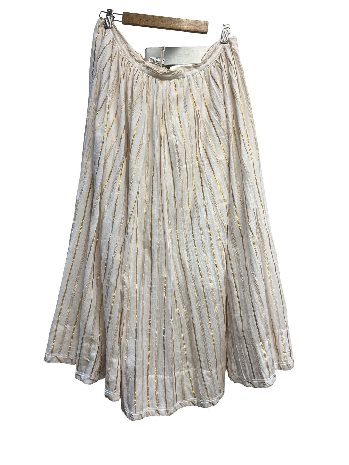 Trelise Cooper Gold Stripe Skirt 16