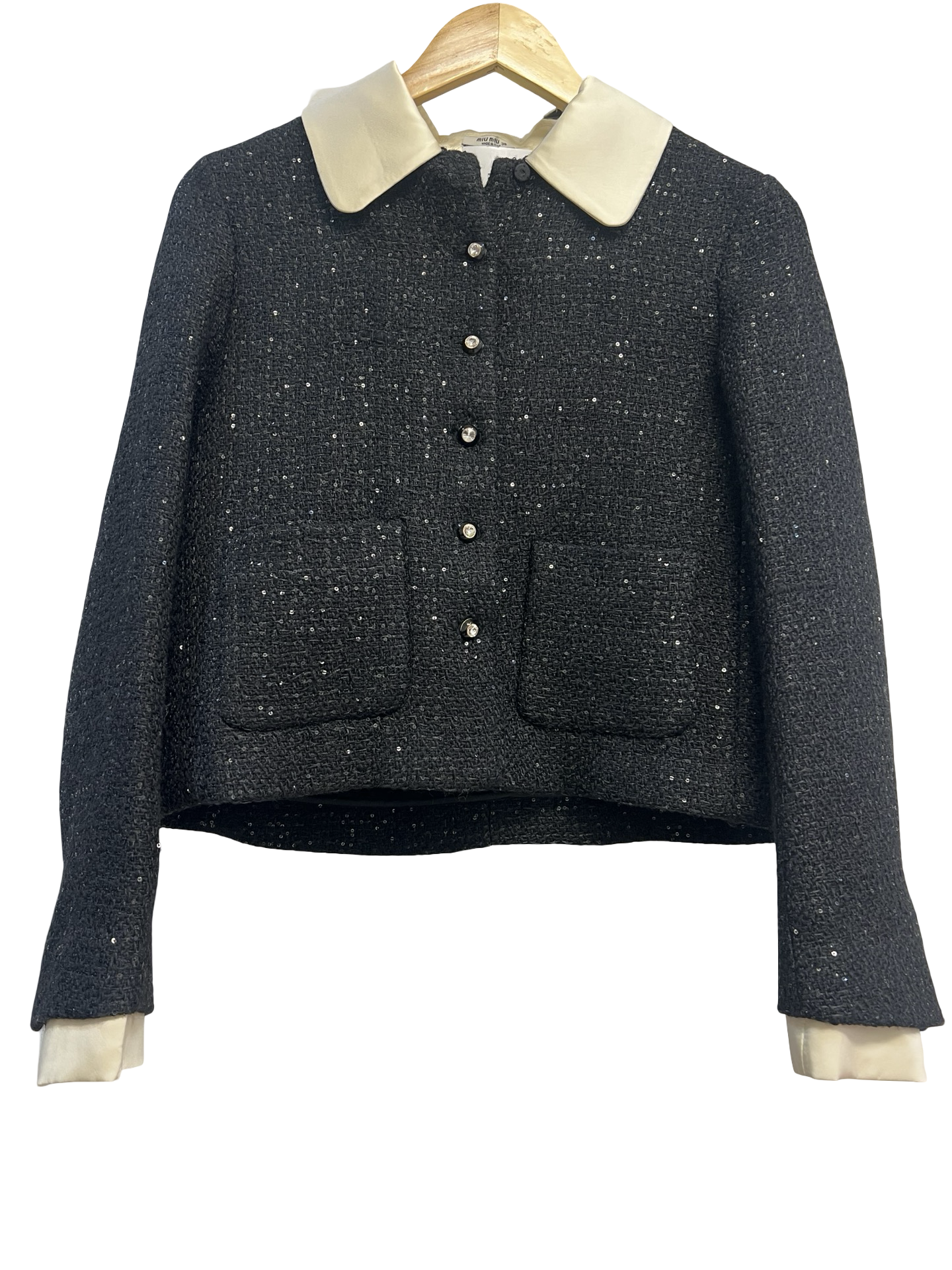 Miu Miu Black Jacket 38