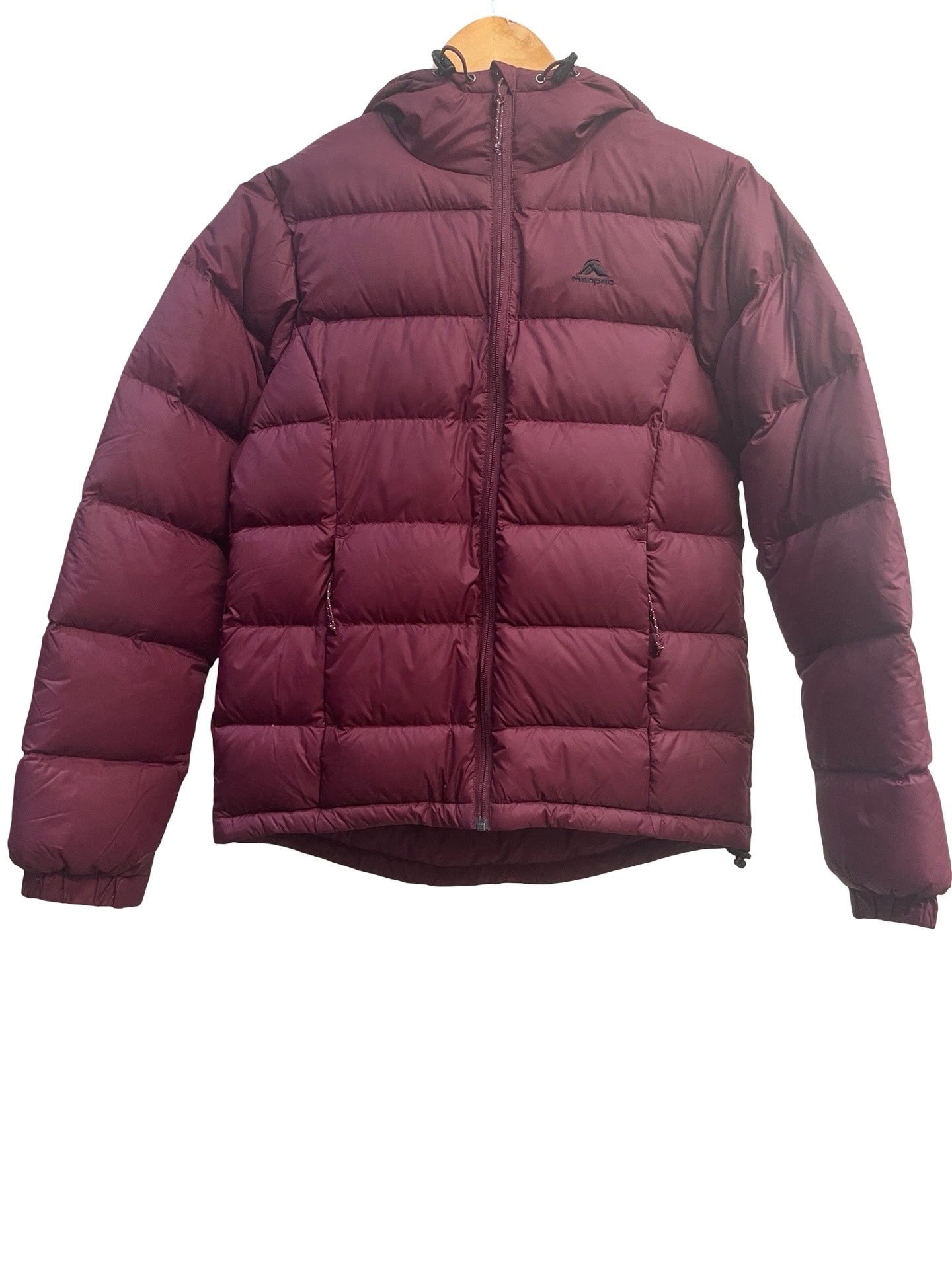 Macpac Burgundy Puffer Jacket 8