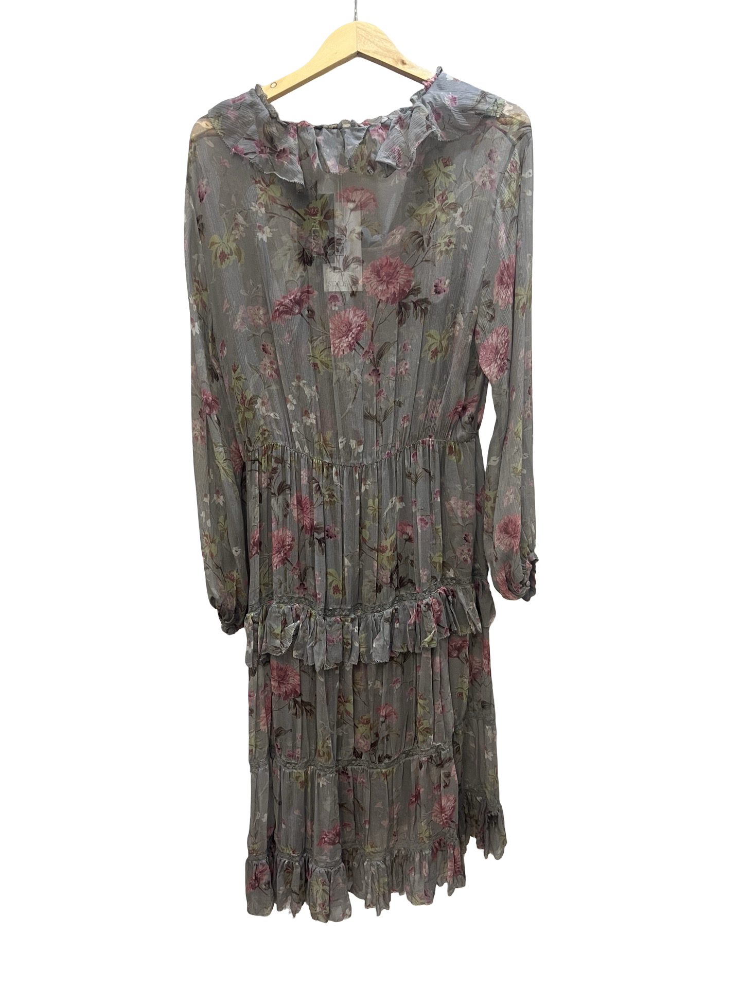 Ralph Lauren Grey Dress L(14)