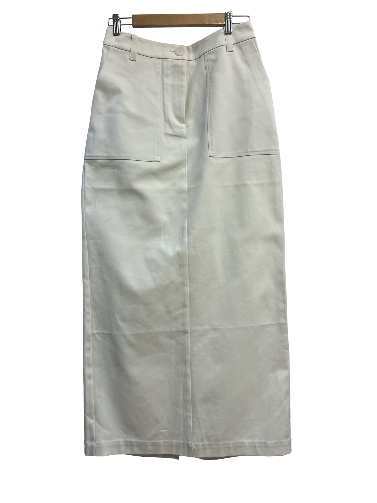 Friends with Frank White Skirt 12 NWT