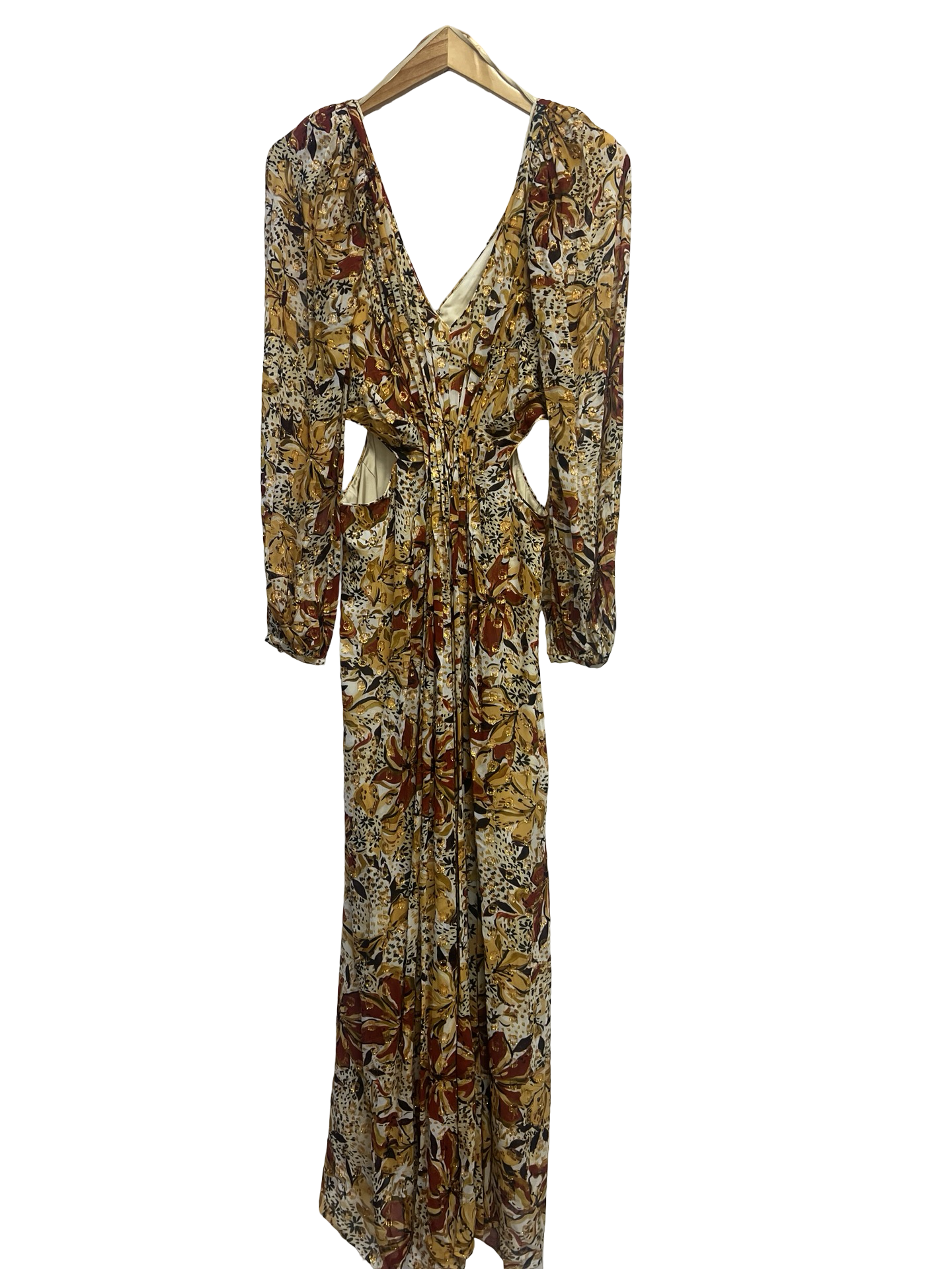 & Other Stories Gold Dress 39.5