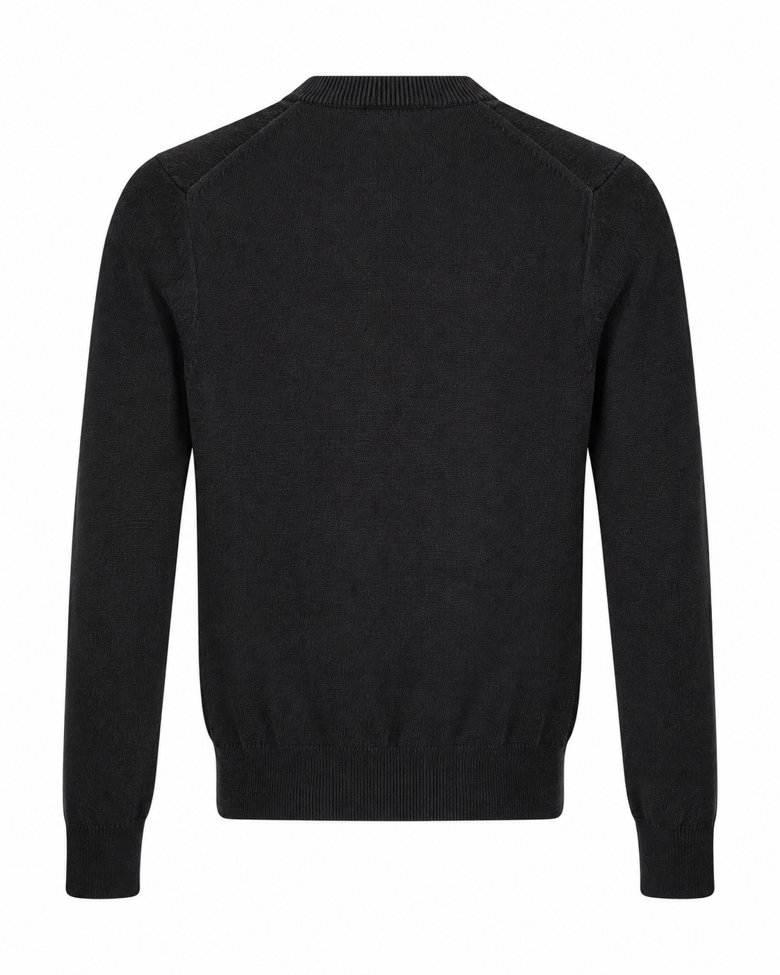 Play Comme des Garcons Black Wool Cardigan back