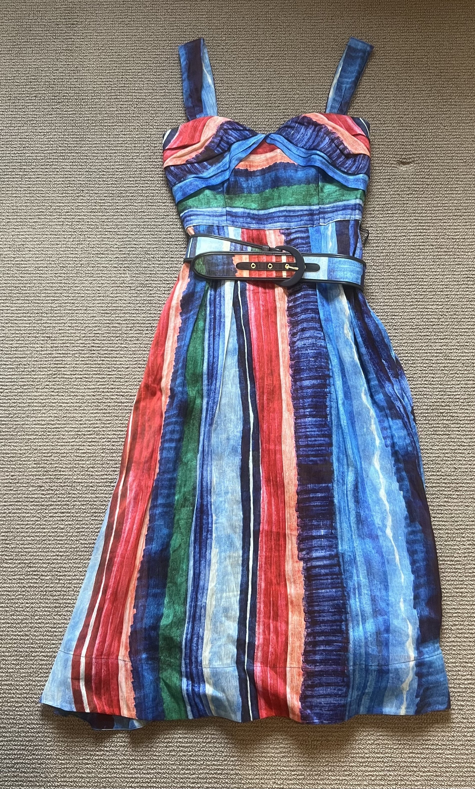 Rebecca Vallance Colourful Dress 8