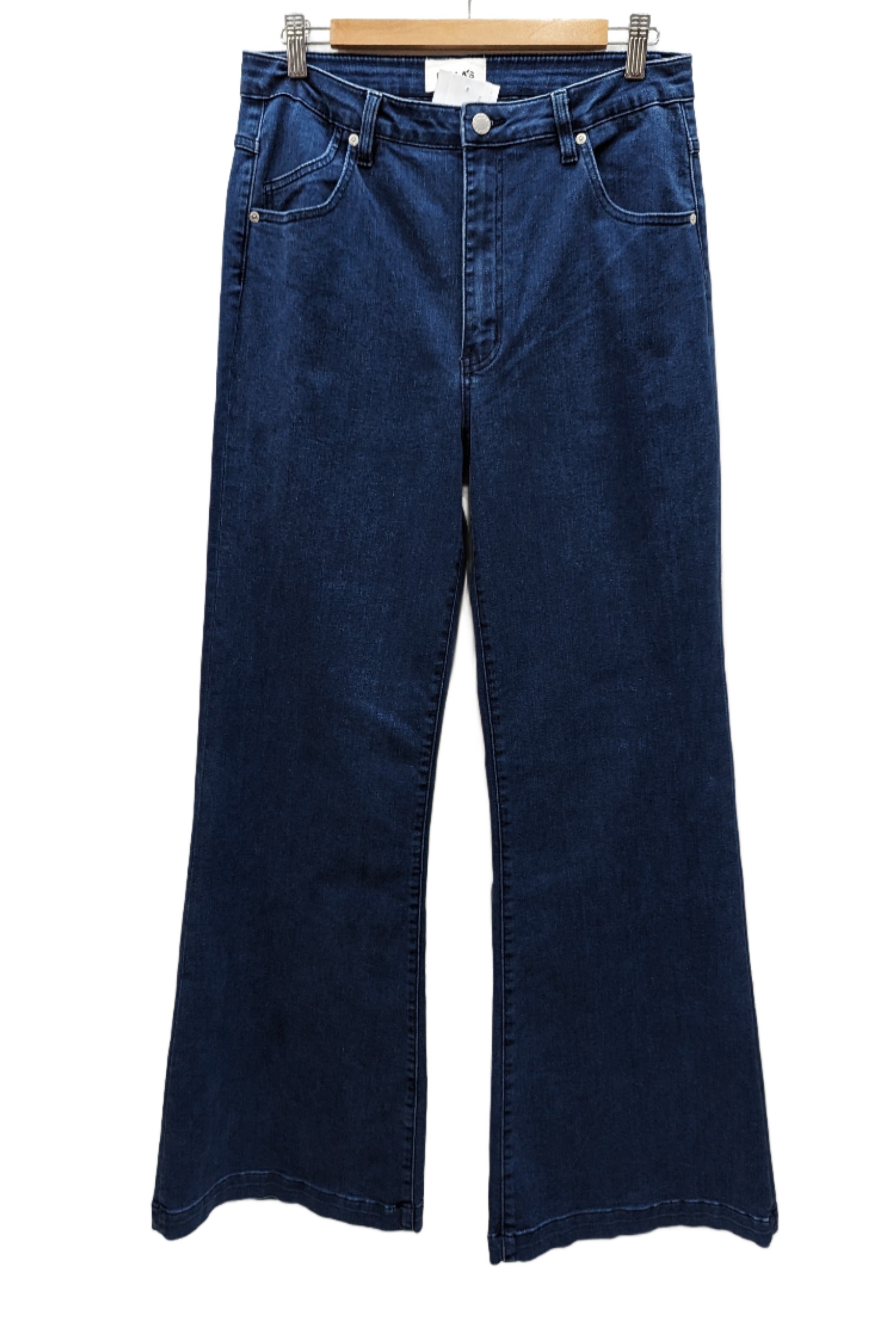 Rolla's Blue Denim Flared Jeans 
