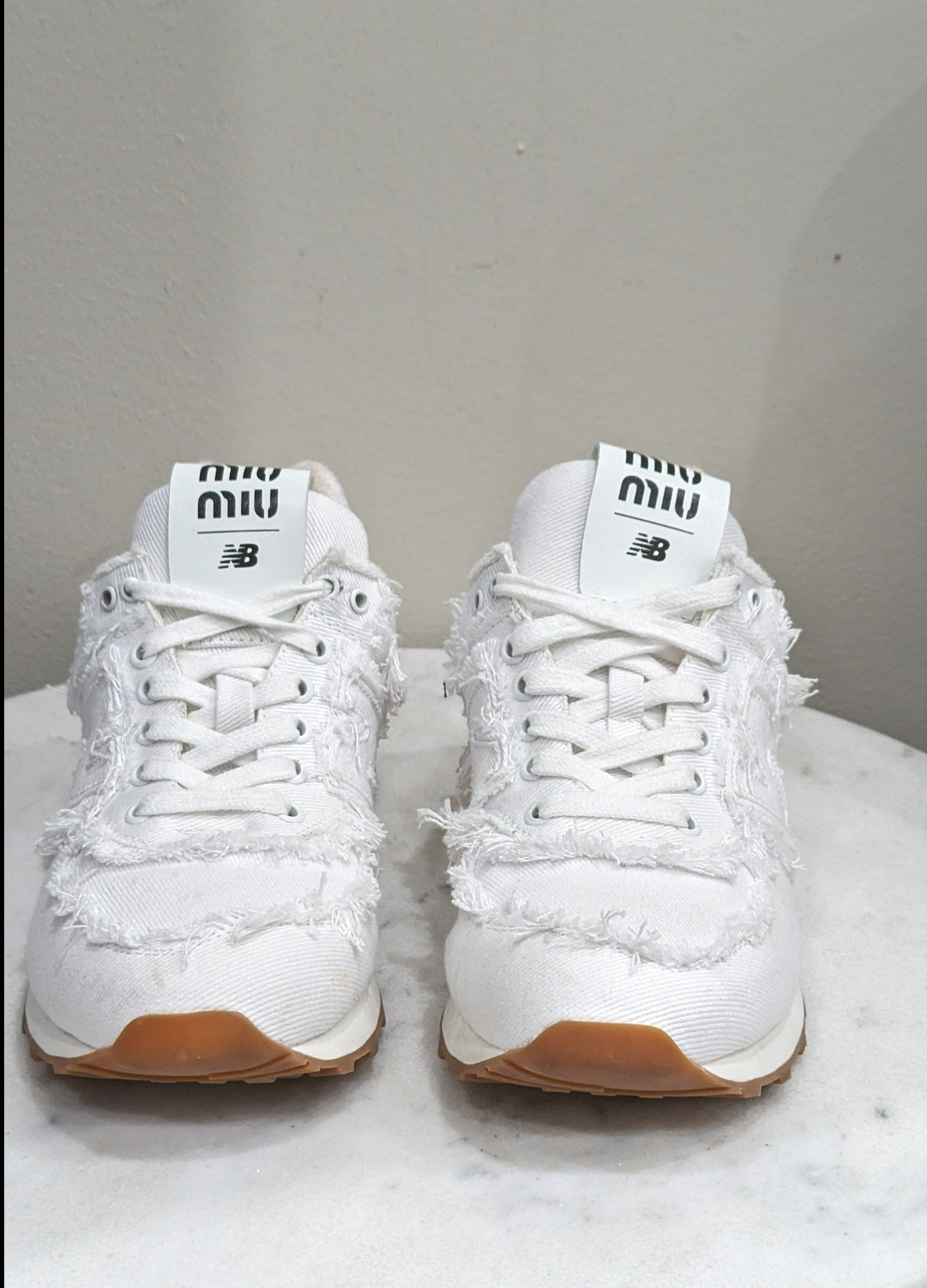 Miu Miu White Sneakers 38
