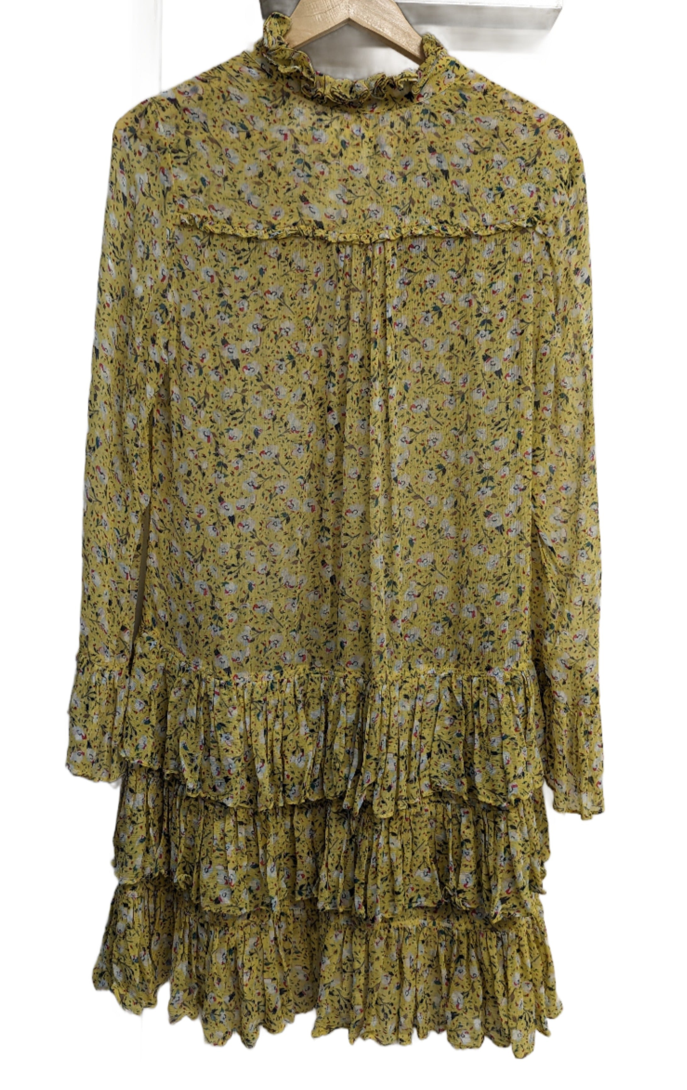 Zadig & Voltaire Yellow Floral Dress