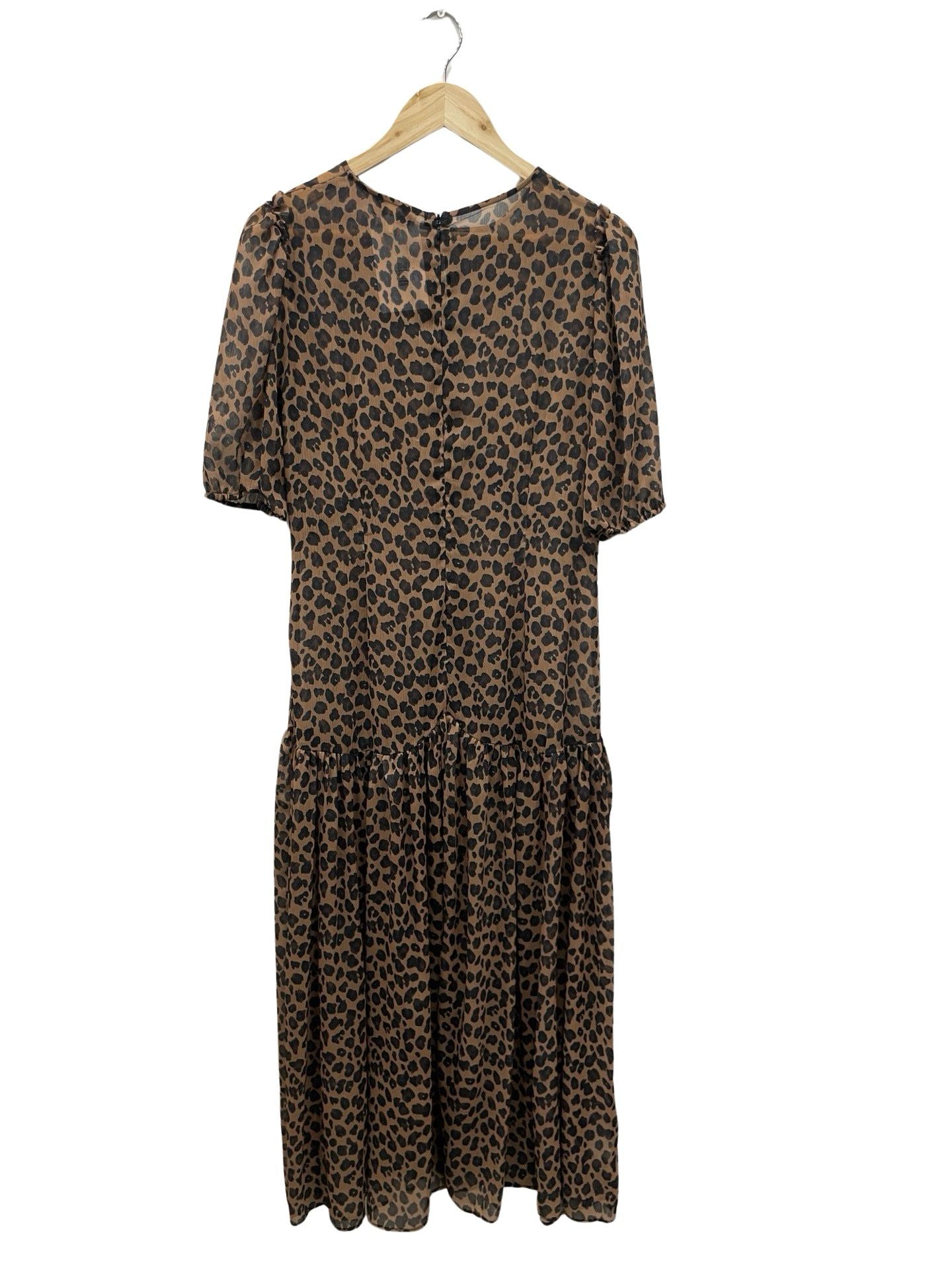 Never Fully Dressed Leopard Print Dress 14