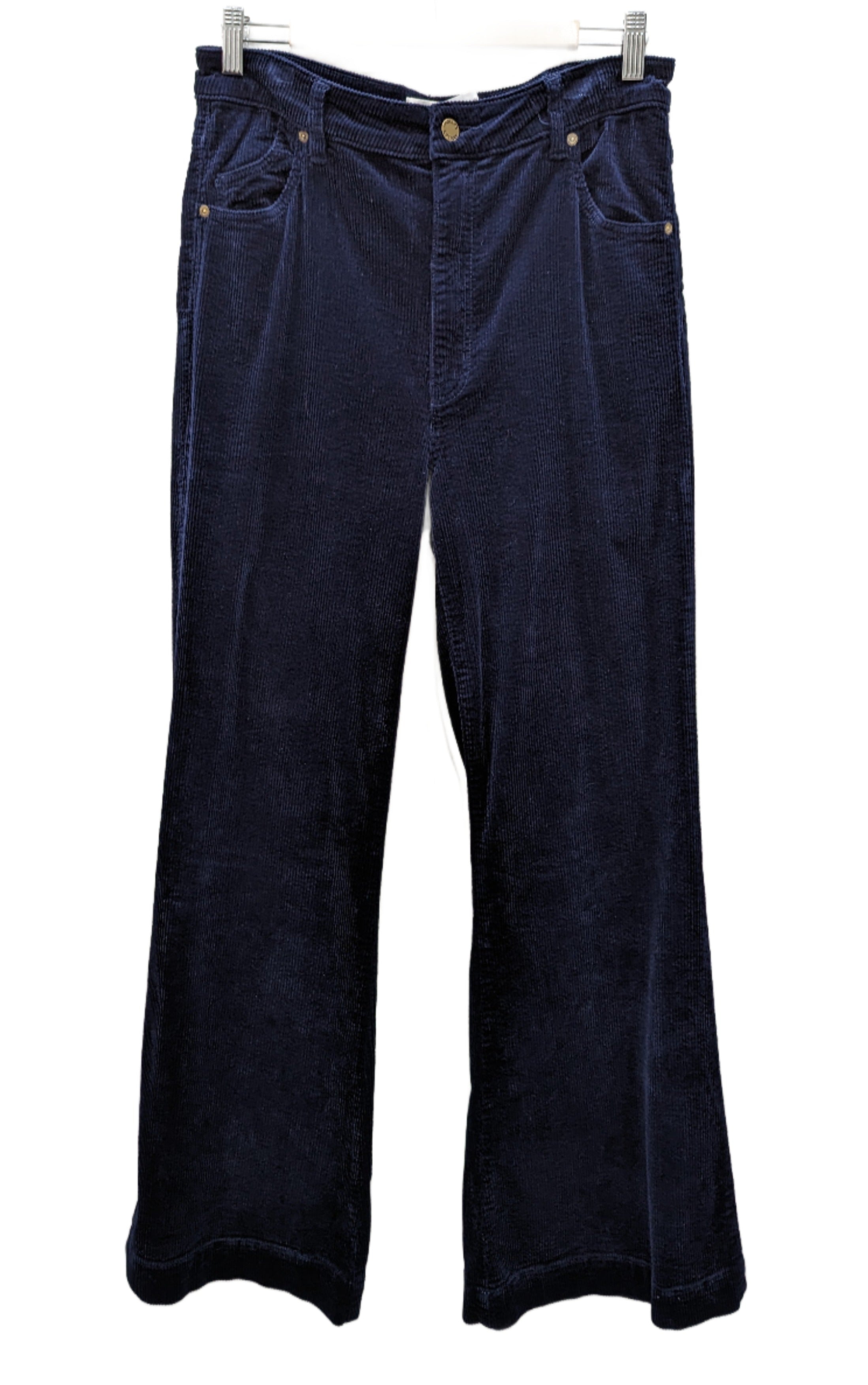 Rolla's Blue Corduroy Flared Pants