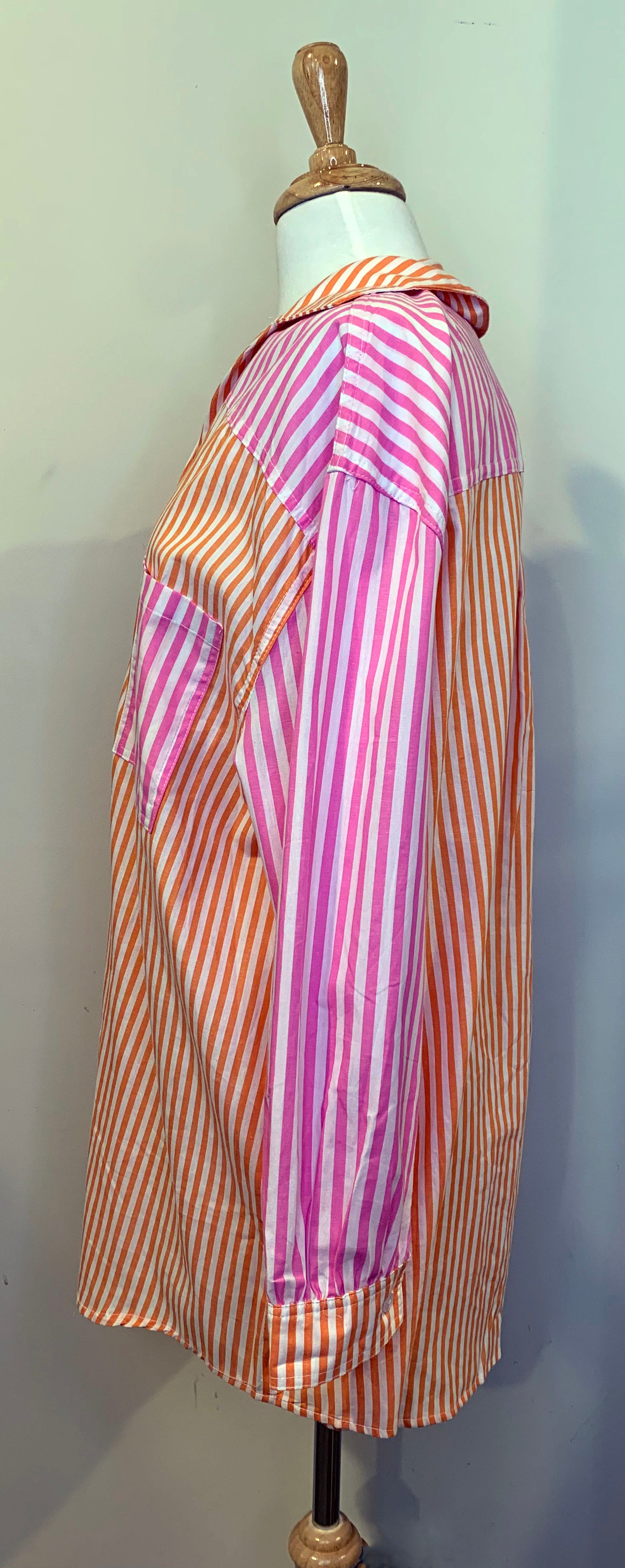 Oversized Stripe Shirt