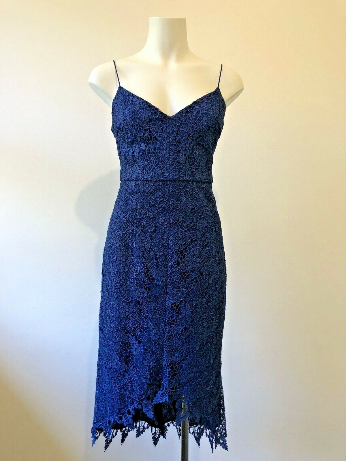 Lace Dress Cocktail Party Slip Straight